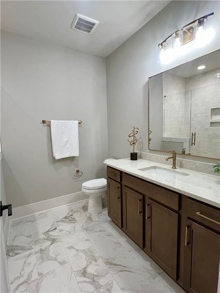 Furnished interior view inside a new home in , Greensboro (Image 10).