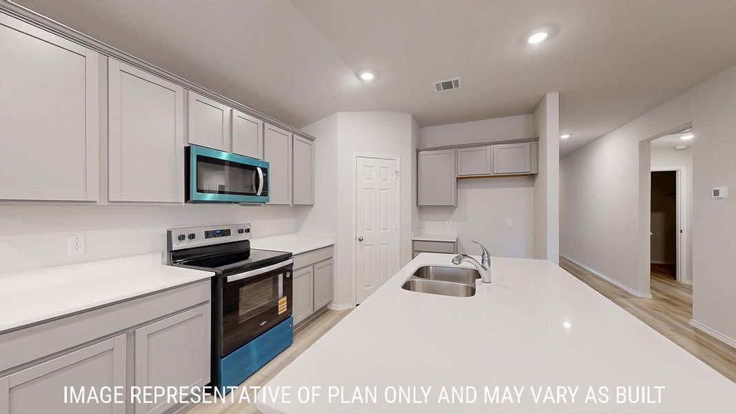 Furnished interior view inside a new home in Turnbo Ranch, Killeen (Image 3).