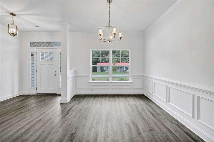 Spacious, unfurnished interior of a new home in Park Place, Bowdon (Image 26).