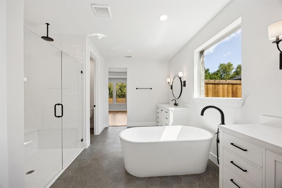 Furnished interior view inside a new home in Lincoln Pointe, Van Alstyne (Image 17). Furnished interior view inside a new home in Lincoln Pointe, Van Alstyne (Image 17).