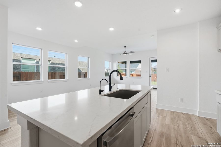Furnished interior view inside a new home in Stillwater Ranch, San Antonio (Image 7). Furnished interior view inside a new home in Stillwater Ranch, San Antonio (Image 7).