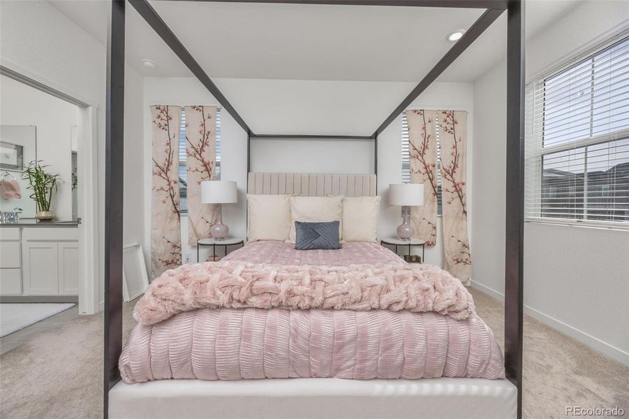 Furnished interior view inside a new home in Whisper Village, Arvada (Image 20).