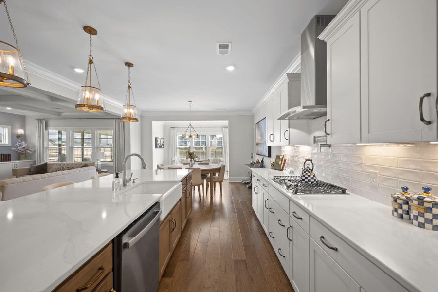 Furnished interior view inside a new home in , Summerville (Image 13).