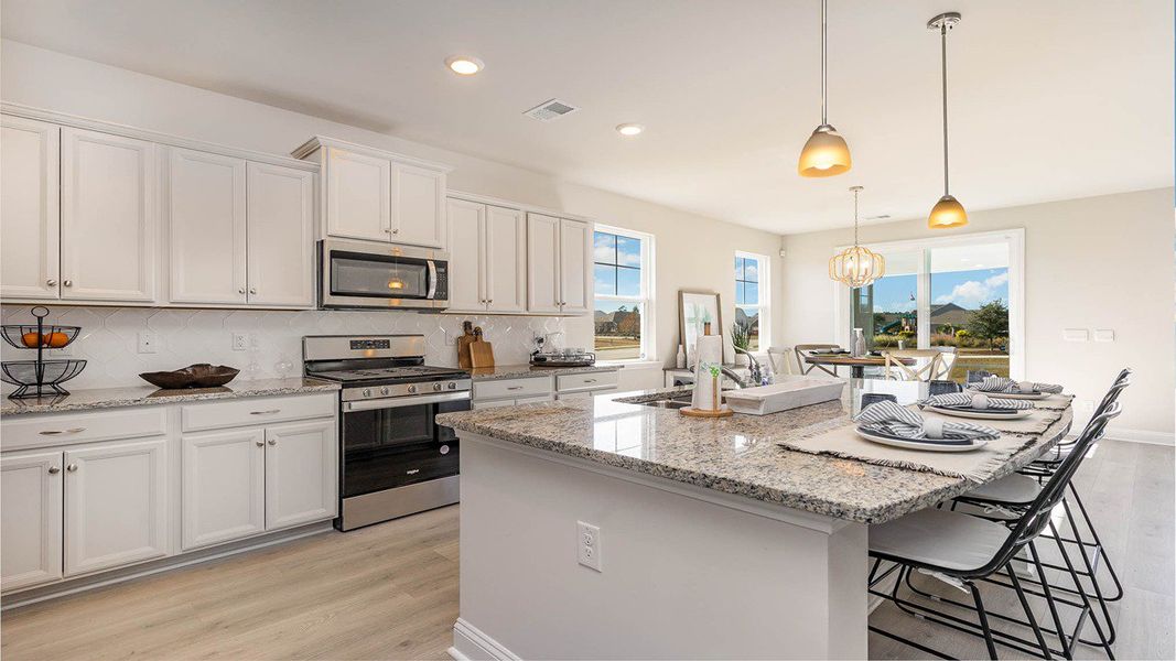 Furnished interior view inside a new home in The Forest at Black Bear, Longs (Image 4).