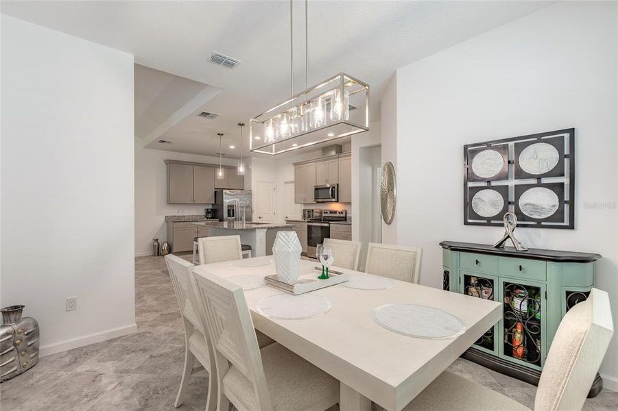 Furnished interior view inside a new home in , Daytona Beach (Image 12).