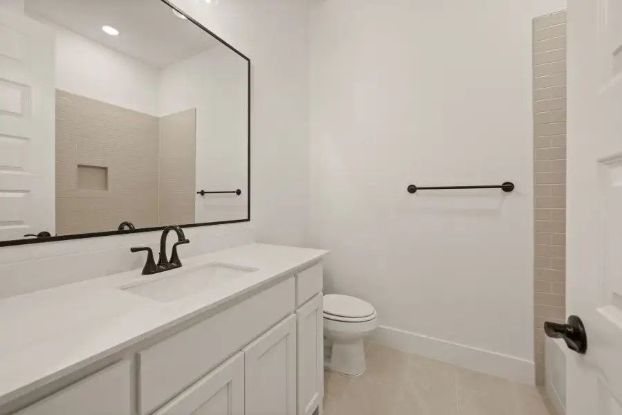 Furnished interior view inside a new home in Settlers Glen, New Fairview (Image 16).