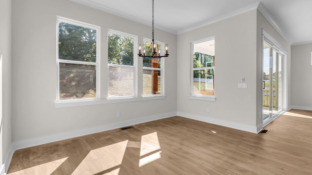 Furnished interior view inside a new home in Richvale Estates, Fairview (Image 12).