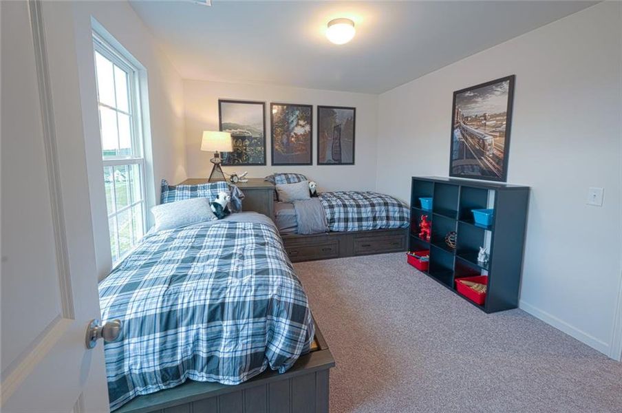 Furnished interior view inside a new home in , Macon (Image 6).