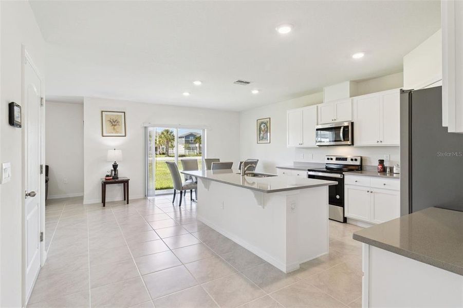 Furnished interior view inside a new home in Harmony at Lake Eloise, Winter Haven (Image 8).