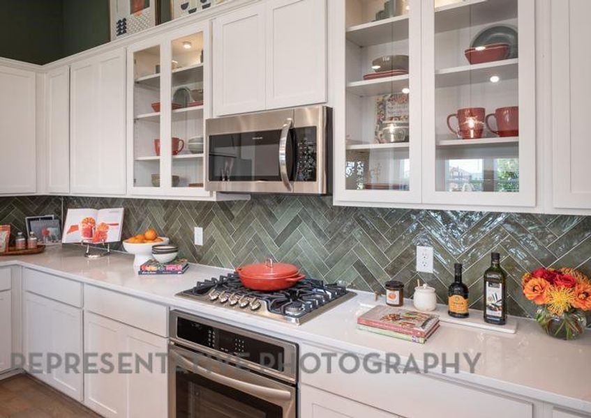 Furnished interior view inside a new home in Gateway Village - The Reserve: 50ft. lots, Denison (Image 17). Furnished interior view inside a new home in Gateway Village - The Reserve: 50ft. lots, Denison (Image 17).