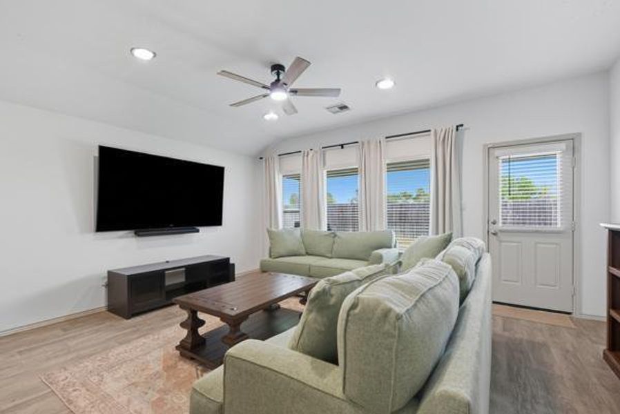 Furnished interior view inside a new home in , Sealy (Image 13). Furnished interior view inside a new home in , Sealy (Image 13).