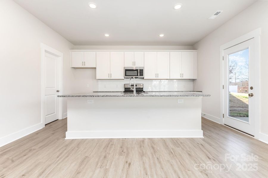 Furnished interior view inside a new home in , Mooresville (Image 8).