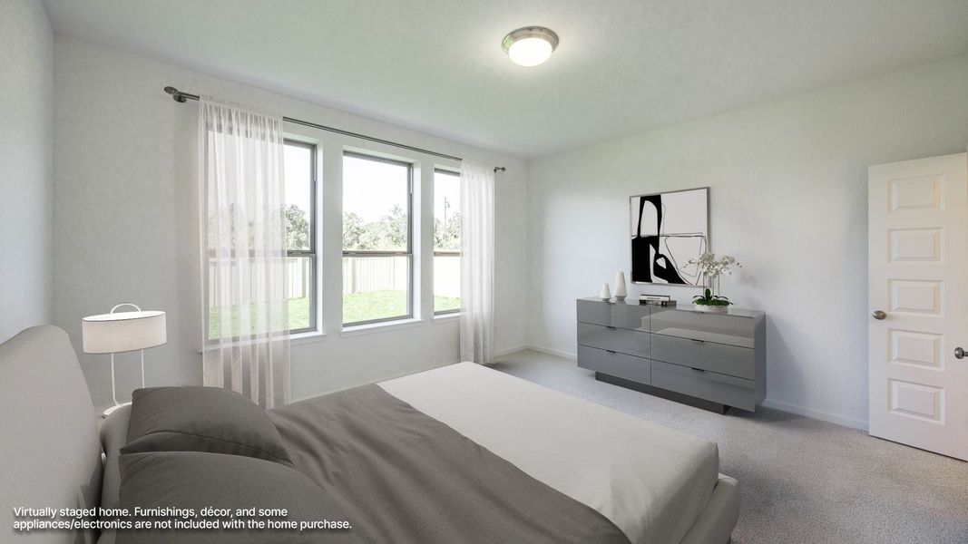 Furnished interior view inside a new home in Santa Rita Ranch - Tierra Rosa, Liberty Hill (Image 5).