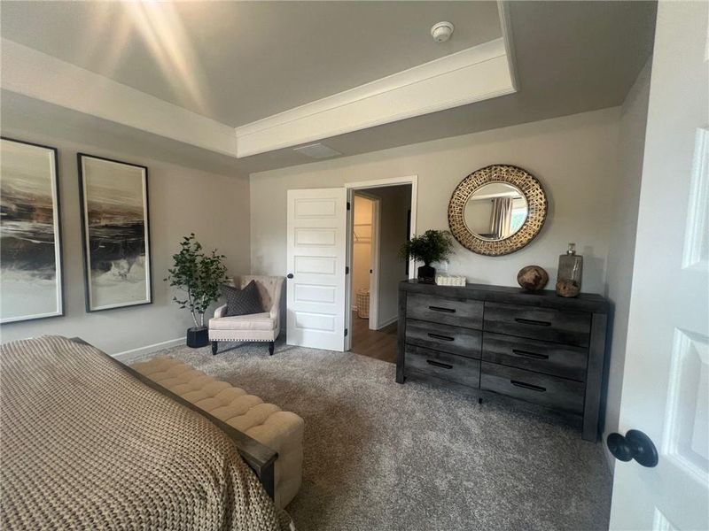 Furnished interior view inside a new home in Crofton Place Enclave, Snellville (Image 14).