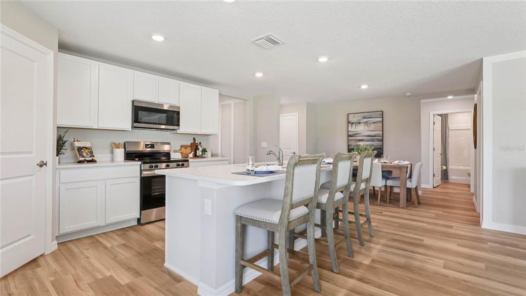 Furnished interior view inside a new home in Sandal Key, Weeki Wachee (Image 15).