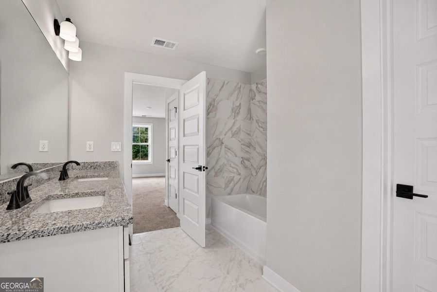Furnished interior view inside a new home in Patillo Manor, Stockbridge (Image 11).