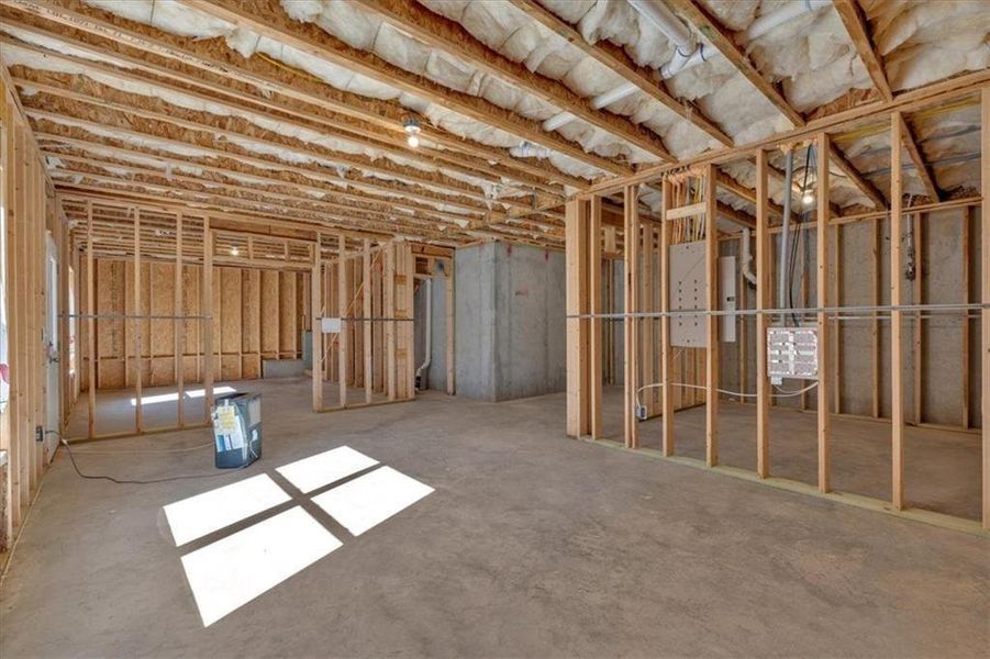 In-progress construction of a new home in Carter Grove, Cartersville, GA (Image 22).