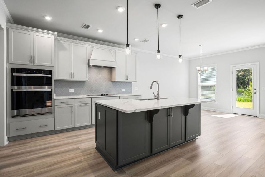 Furnished interior view inside a new home in Waterways, Richmond Hill (Image 6).