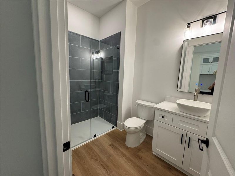 Furnished interior view inside a new home in , Stockbridge (Image 12).