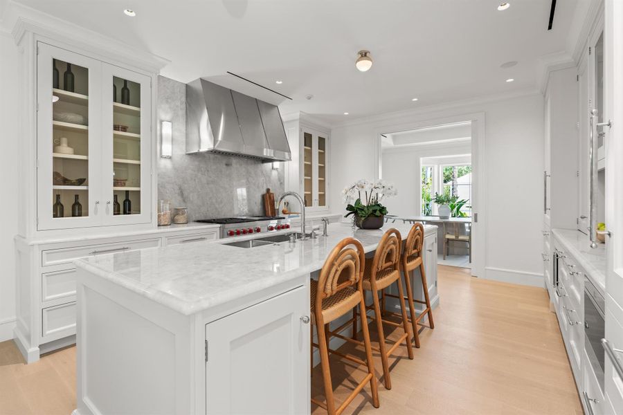 Furnished interior view inside a new home in , Palm Beach (Image 22).