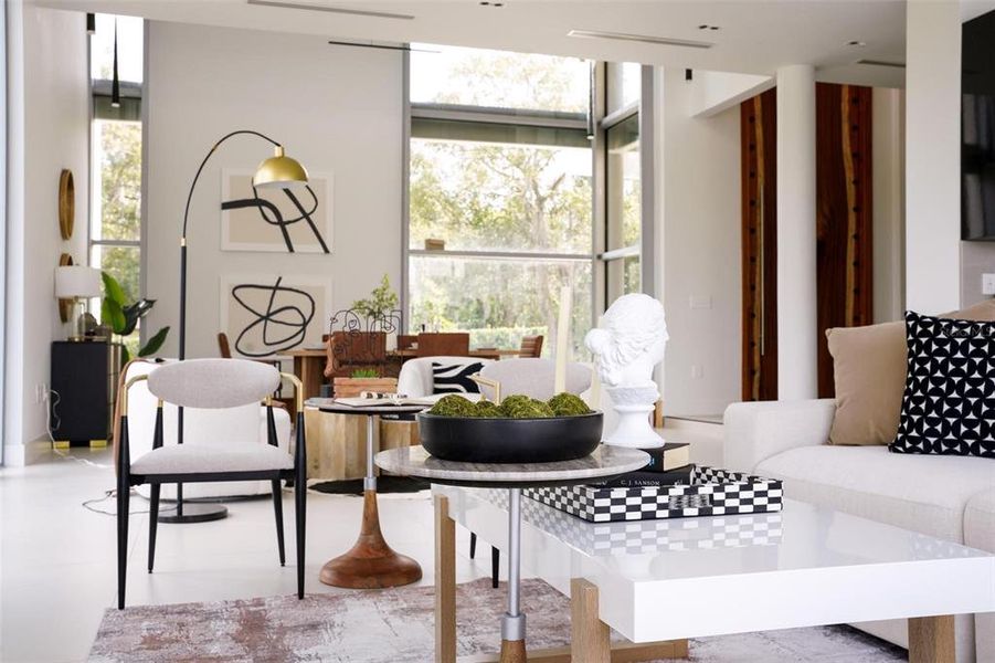 Furnished interior view inside a new home in , Winter Park (Image 32).