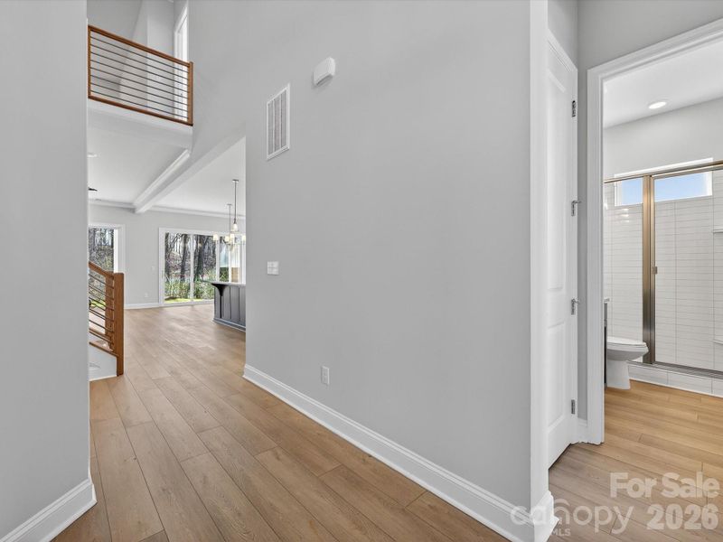 Spacious, unfurnished interior of a new home in North Creek Village, Huntersville (Image 19).