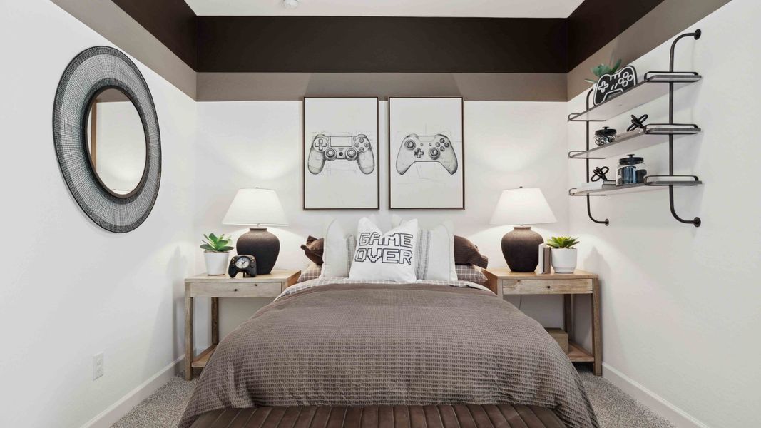 Representative furnished interior of a home built from the Mockingbird by D.R. Horton in Apache Farms, Buckeye (Image 7).