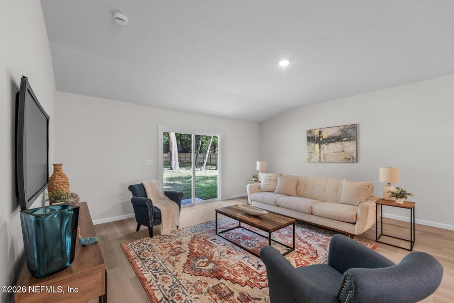 Furnished interior view inside a new home in , Jacksonville (Image 7).