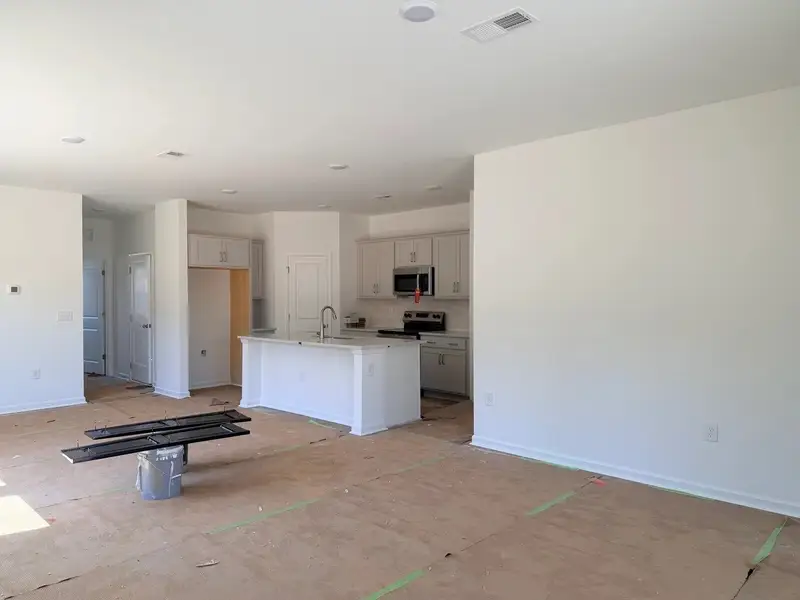 In-progress construction of a new home in Middleton Farms, Middlesex, NC (Image 17).