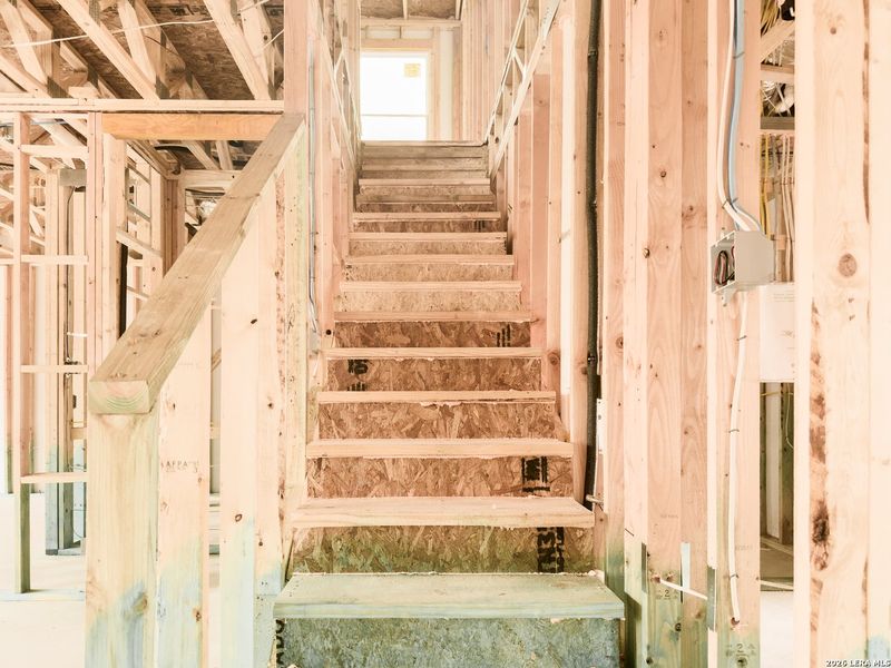 In-progress construction of a new home in Cordova Trails, Seguin, TX (Image 38). In-progress construction of a new home in Cordova Trails, Seguin, TX (Image 38).