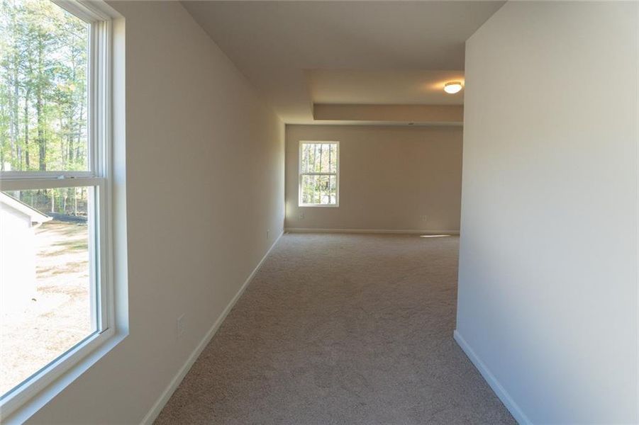 Spacious, unfurnished interior of a new home in Creekside Landing, Dallas (Image 25). Spacious, unfurnished interior of a new home in Creekside Landing, Dallas (Image 25).