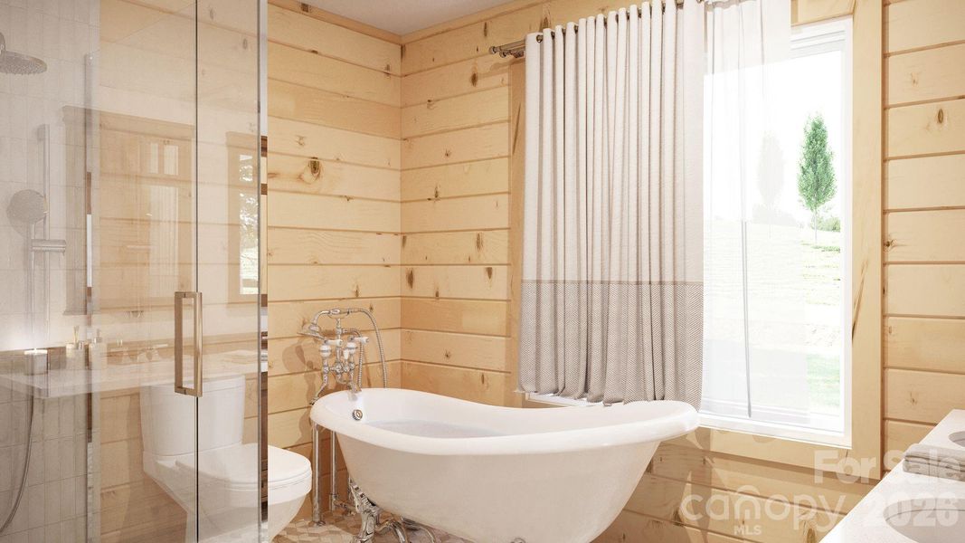 Furnished interior view inside a new home in , Morganton (Image 8).