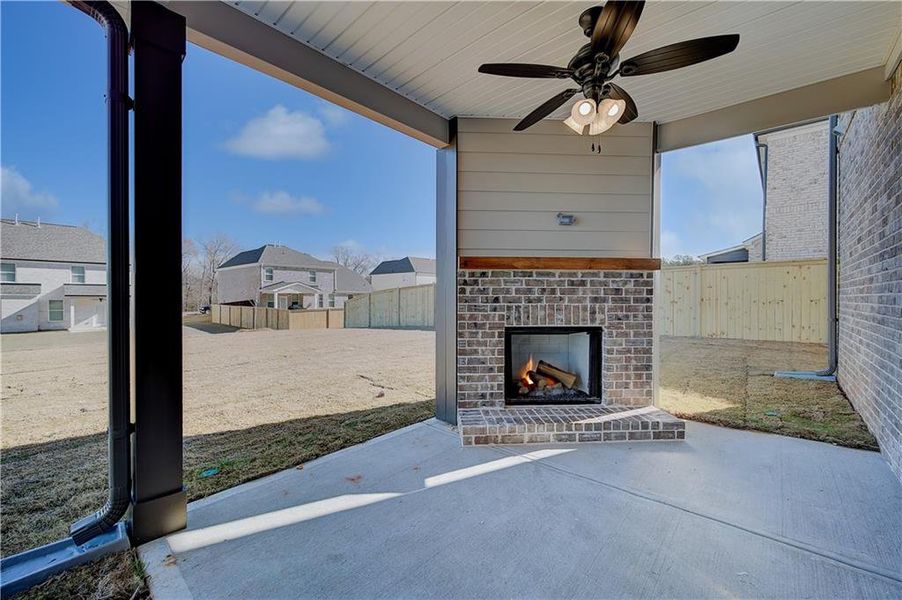 Exterior details and patio area of a home in , Hampton (Image 3).