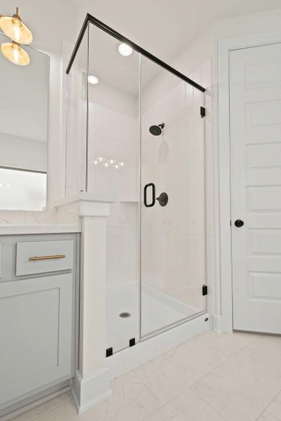 Furnished interior view inside a new home in The Groves, Humble (Image 3).