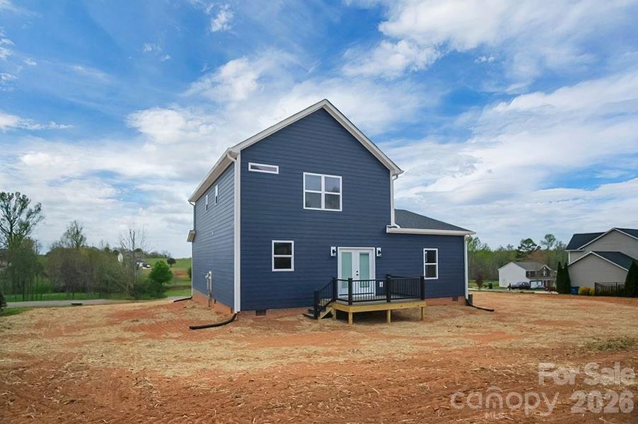 Exterior details and patio area of a home in , Shelby (Image 4).