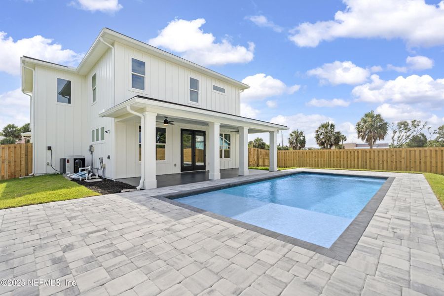 Exterior details and patio area of a home in , St. Augustine (Image 3). Exterior details and patio area of a home in , St. Augustine (Image 3).