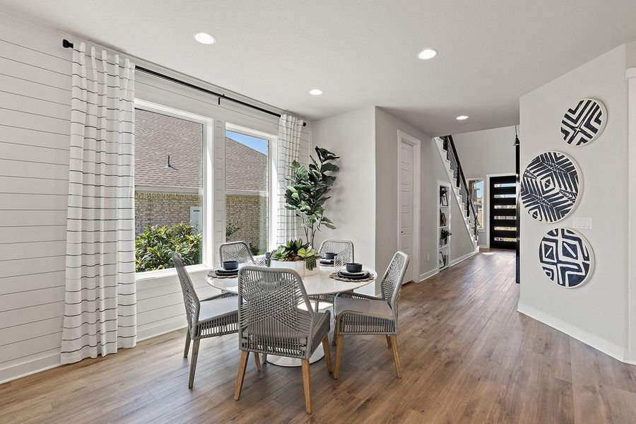 Furnished interior view inside a new home in Flora, Hutto (Image 8). Furnished interior view inside a new home in Flora, Hutto (Image 8).
