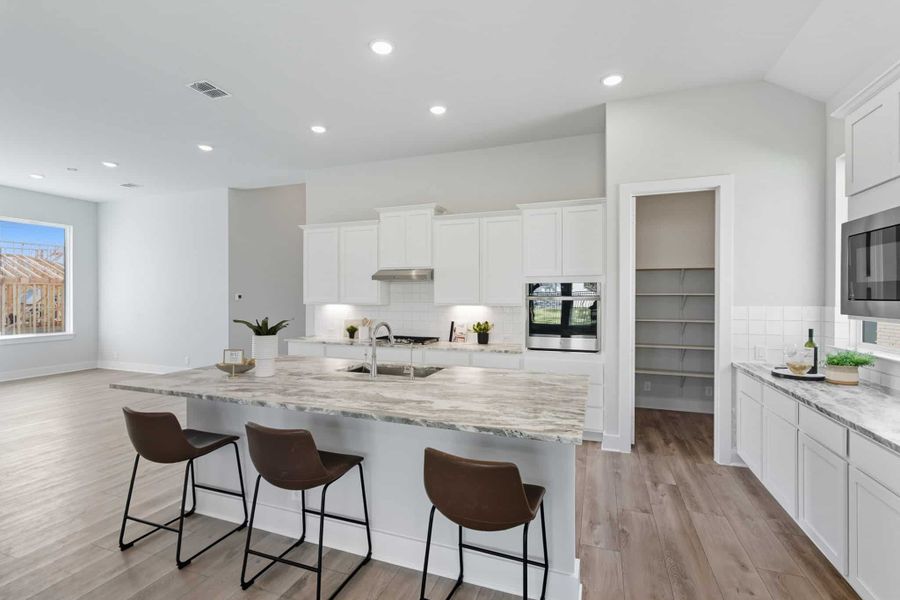 Furnished interior view inside a new home in Prominence – Now Selling, San Antonio (Image 10).