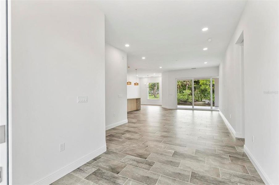 View from foyer entrance