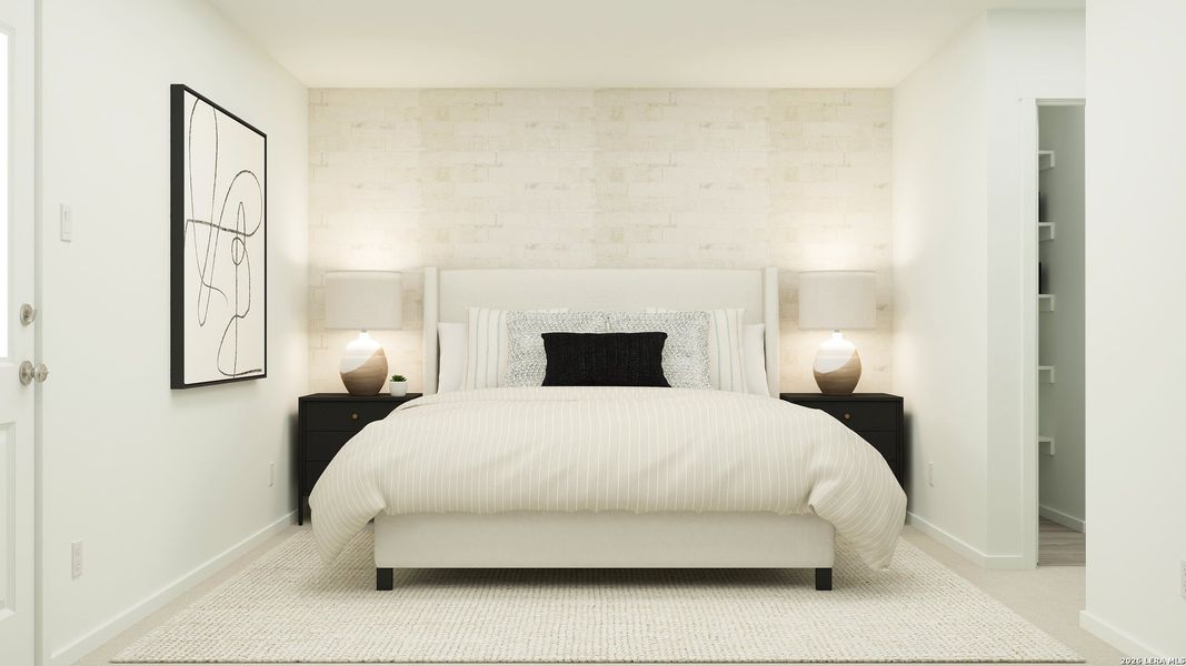 Furnished interior view inside a new home in Stone Garden, Elmendorf (Image 3).