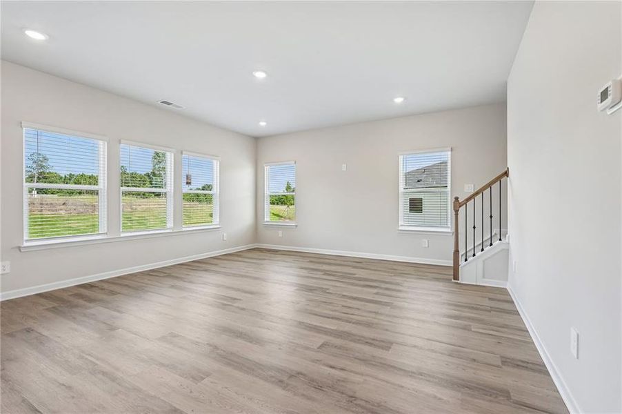 Spacious, unfurnished interior of a new home in Northwoods at Mirror Lake, Villa Rica (Image 23).