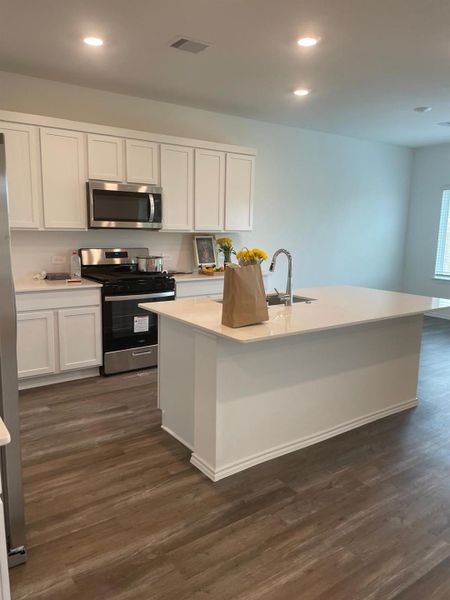 Furnished interior view inside a new home in Sunterra, Katy (Image 4). Furnished interior view inside a new home in Sunterra, Katy (Image 4).