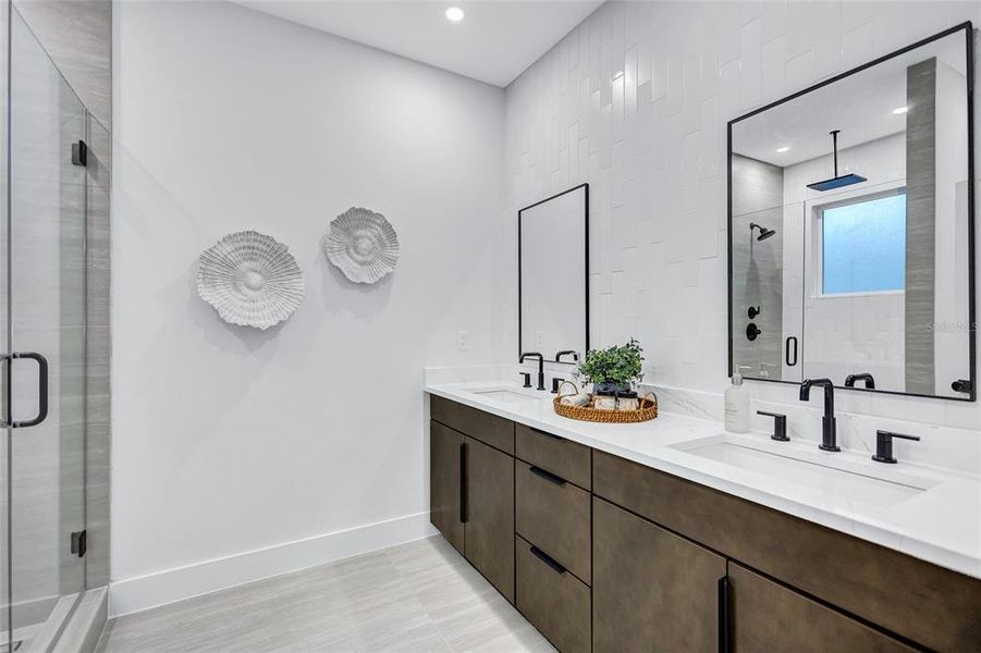 Furnished interior view inside a new home in , Gulfport (Image 31).