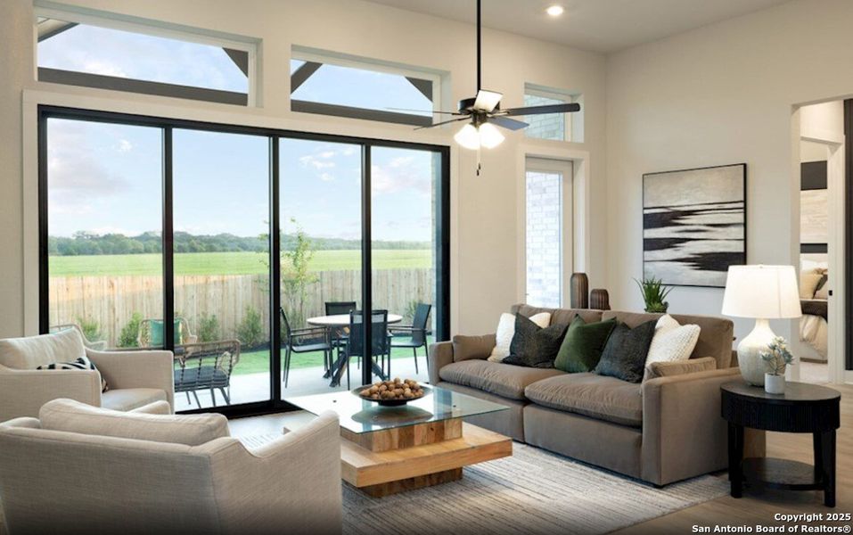 Furnished interior view inside a new home in Westridge, San Antonio (Image 3). Furnished interior view inside a new home in Westridge, San Antonio (Image 3).