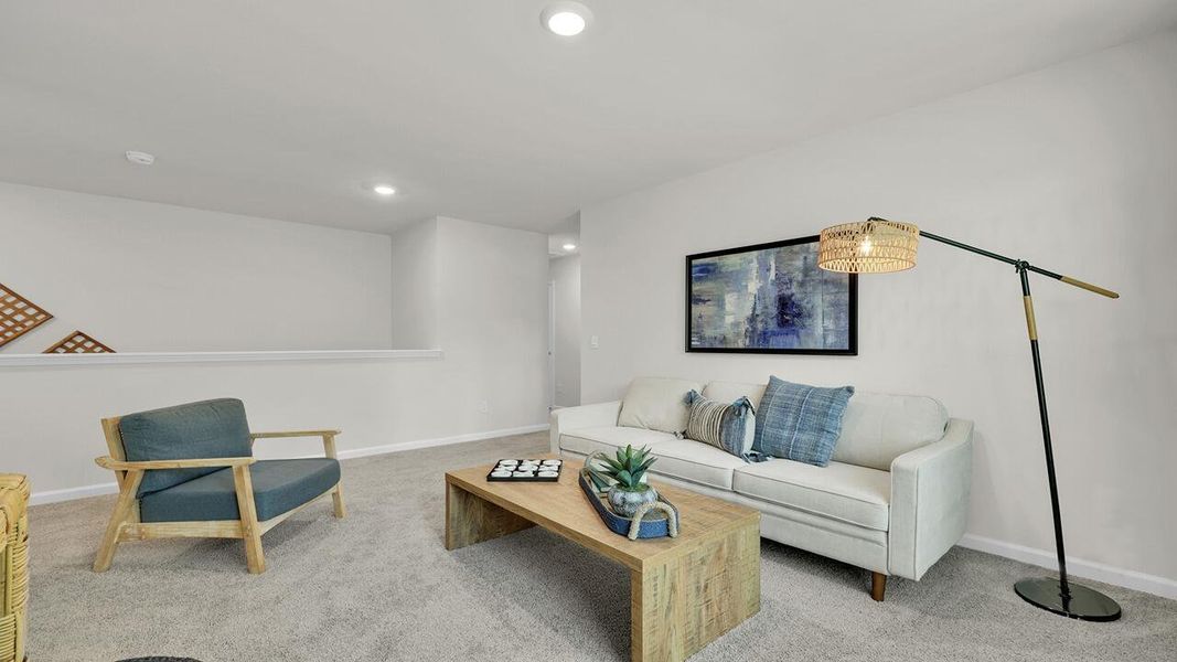 Furnished interior view inside a new home in The Cove at Mallard Crossing, Summerville (Image 15).