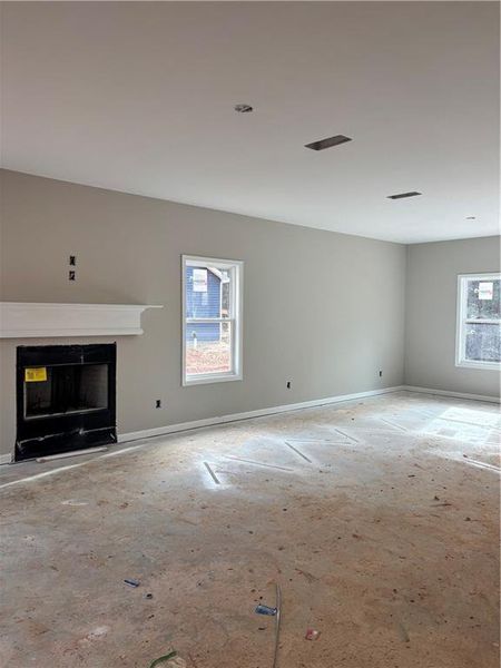 In-progress construction of a new home in , Monticello, GA (Image 6).