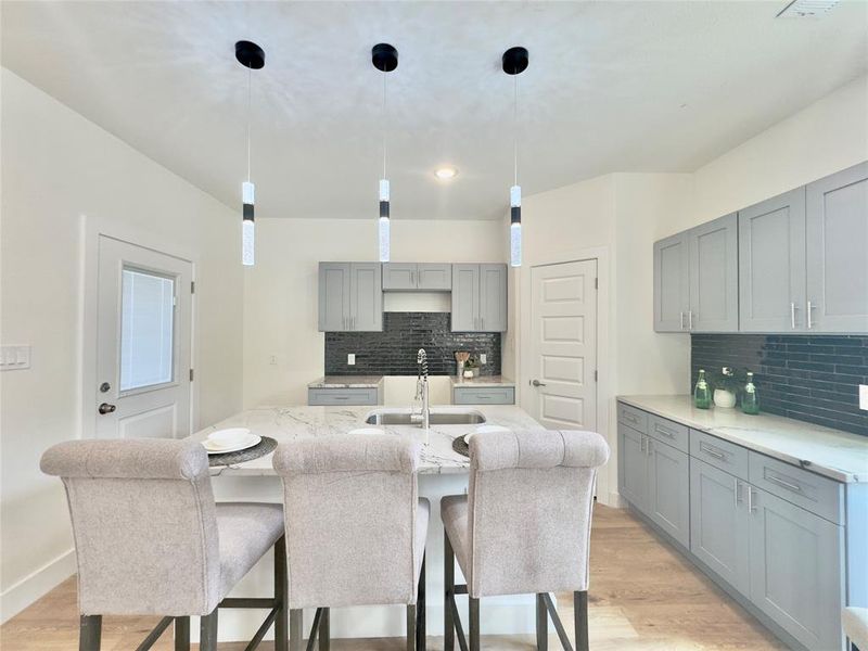 Furnished interior view inside a new home in , Dallas (Image 24). Furnished interior view inside a new home in , Dallas (Image 24).