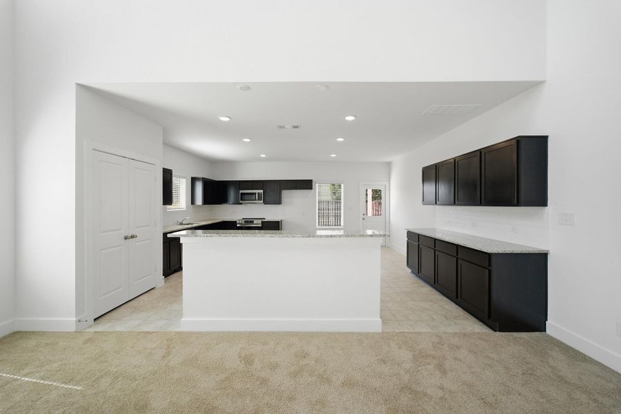 Furnished interior view inside a new home in Grande Estates, Bertram (Image 9).