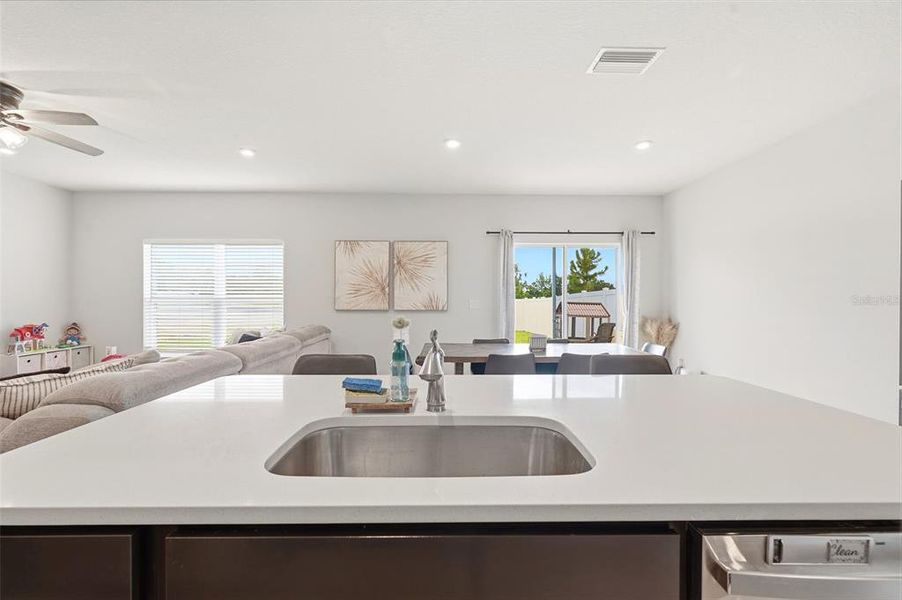 Furnished interior view inside a new home in , Brooksville (Image 9).