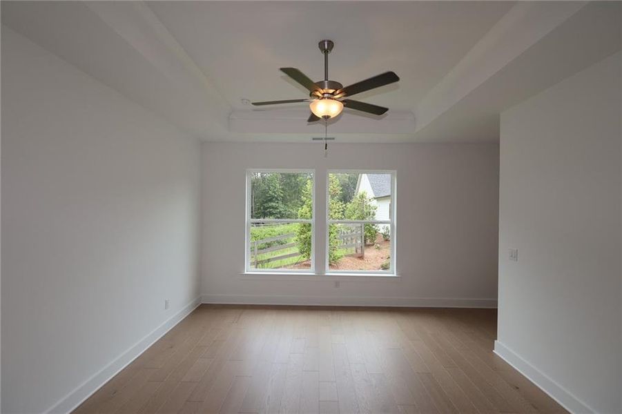 Spacious, unfurnished interior of a new home in Maple Grove at Towne Lake, Woodstock (Image 8).